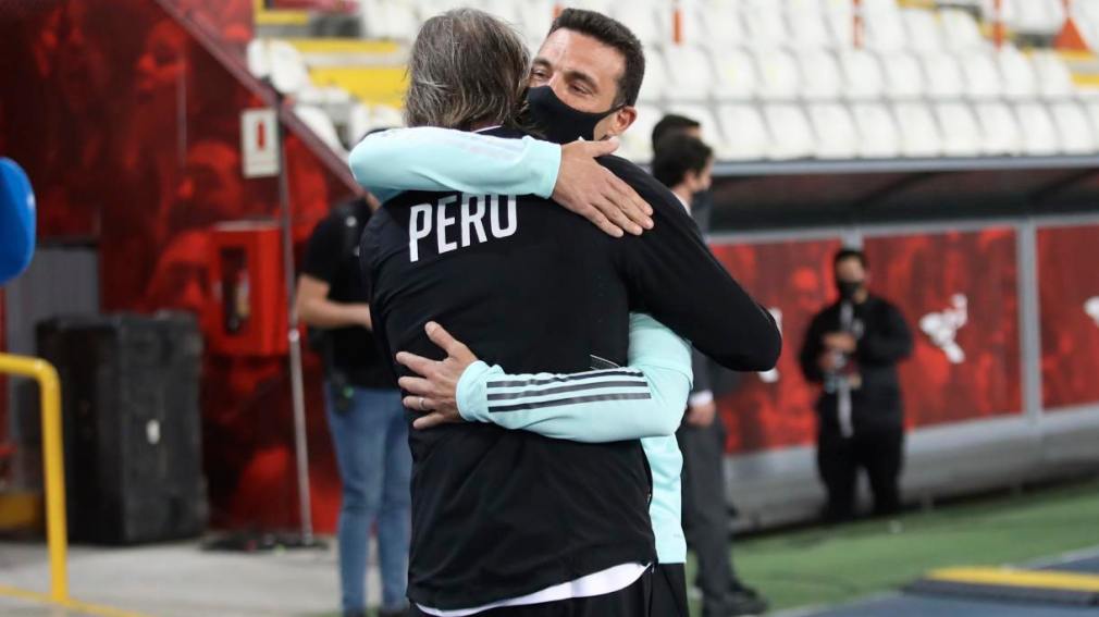 “Scaloni está en la mesa de los grandes y va a quedar en la historia”, afirmó Gareca