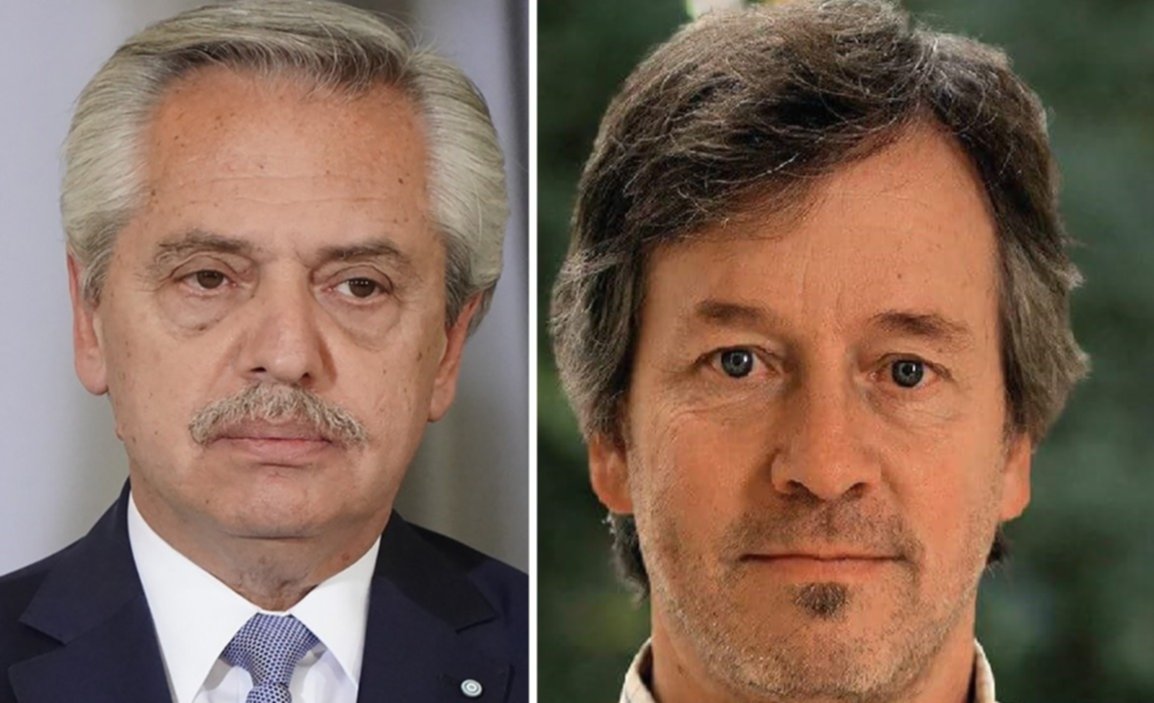 Alberto Fernández dialogó con Pol Huisman con el objetivo de realizar un relevamiento para asistir a los afectados por el incendio en la localidad del El Hoyo