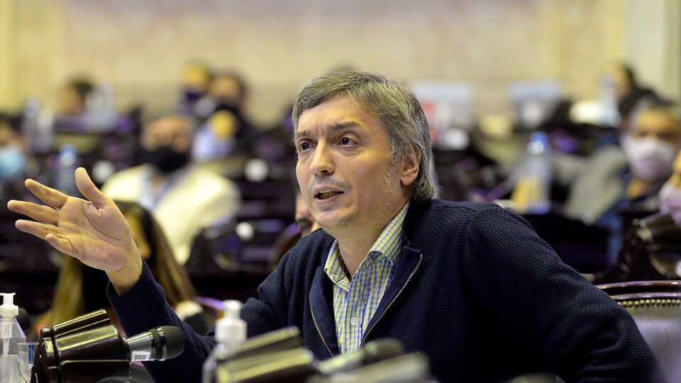 Máximo Kirchner criticó el acuerdo con el FMI y se preguntó: “¿Pueden nuestros pibes estar bien alimentados con estas políticas del Fondo?”