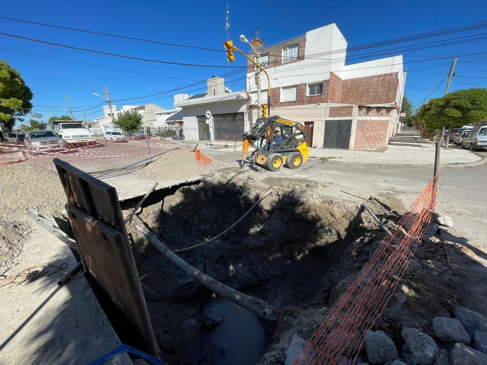 Trelew: El lunes habrá baja presión de agua por reparaciones en el acueducto de 500 mm