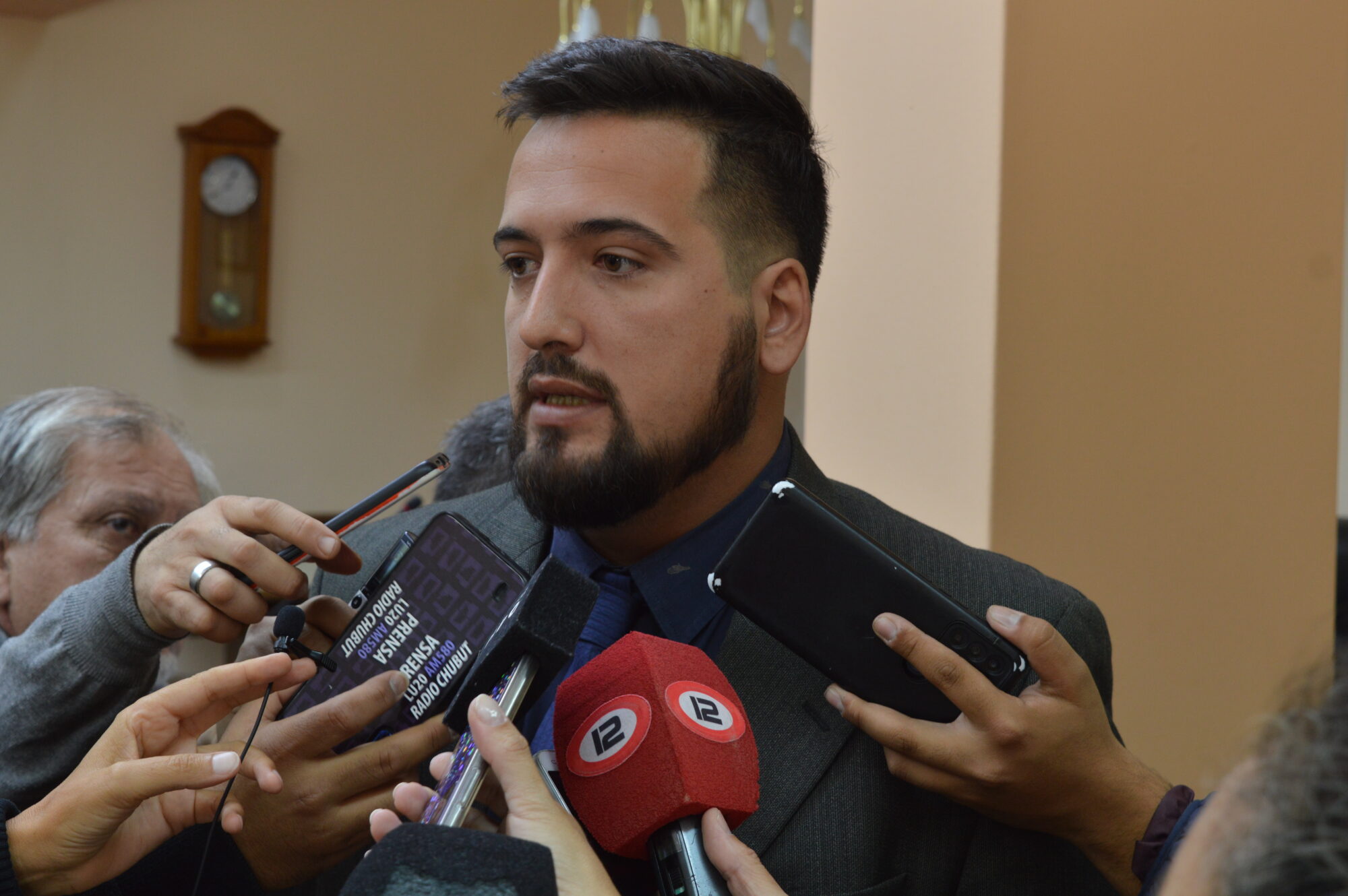 Mauro Martínez Holley fue reelecto como presidente del Concejo Deliberante de Rawson