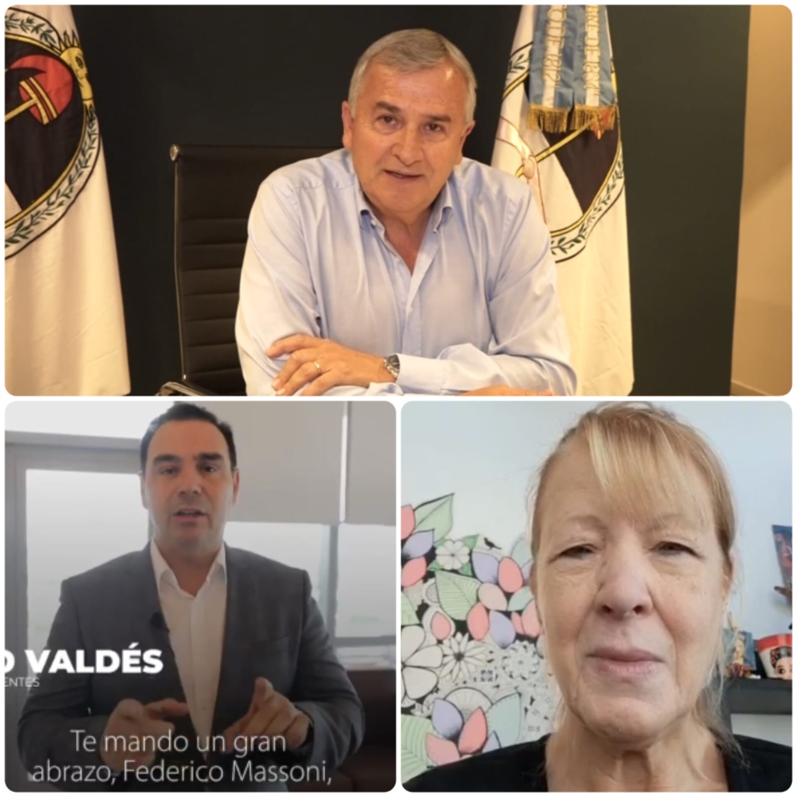 Fuerte apoyo de Gerardo Morales, Margarita Stolbizer y Gustavo Valdés a la candidatura de Federico Massoni