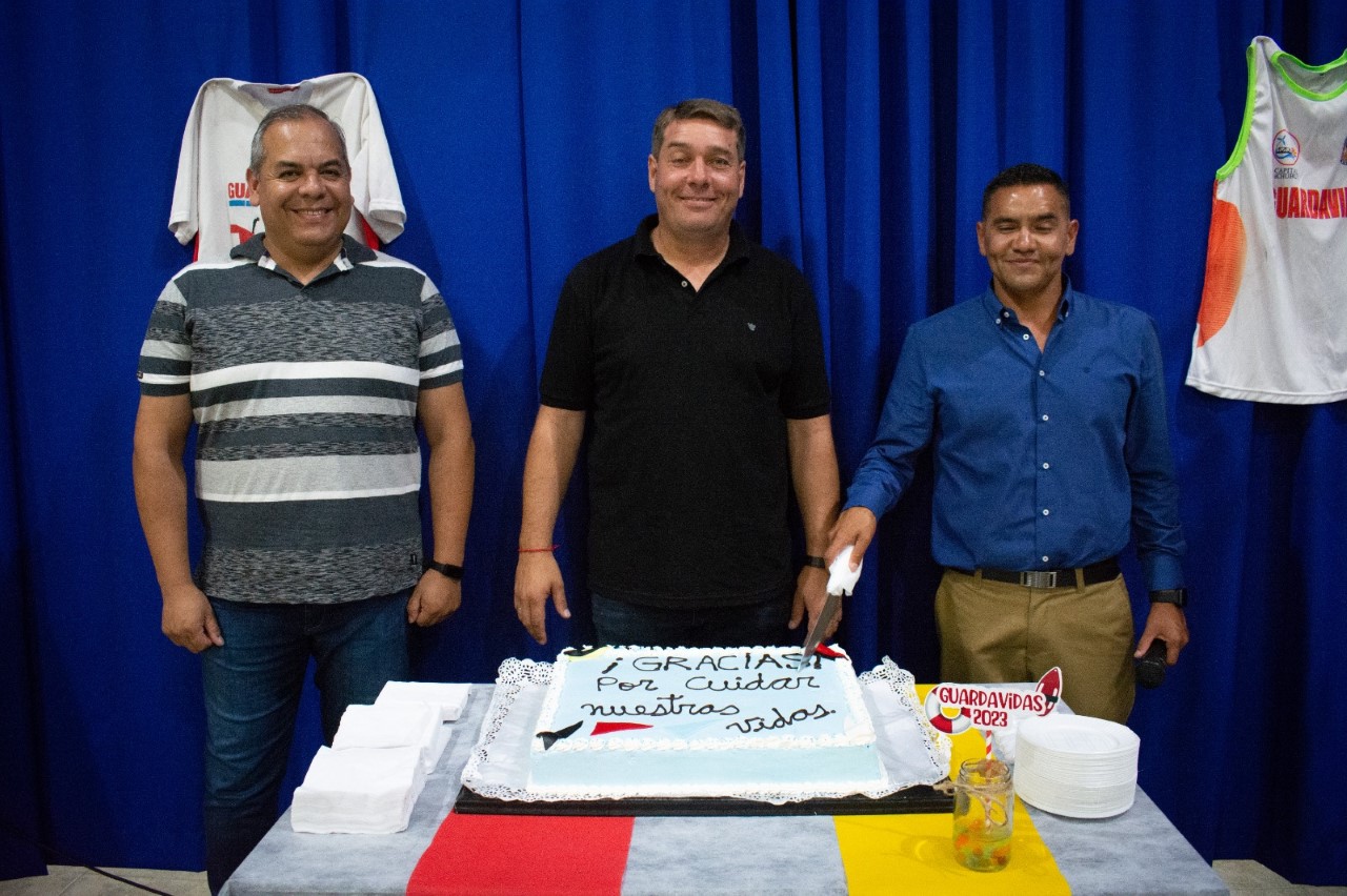 Biss festejó el Día del Guardavidas y dijo que los de Playa Unión “son los más entrenados por la complejidad de la costa capitalina”