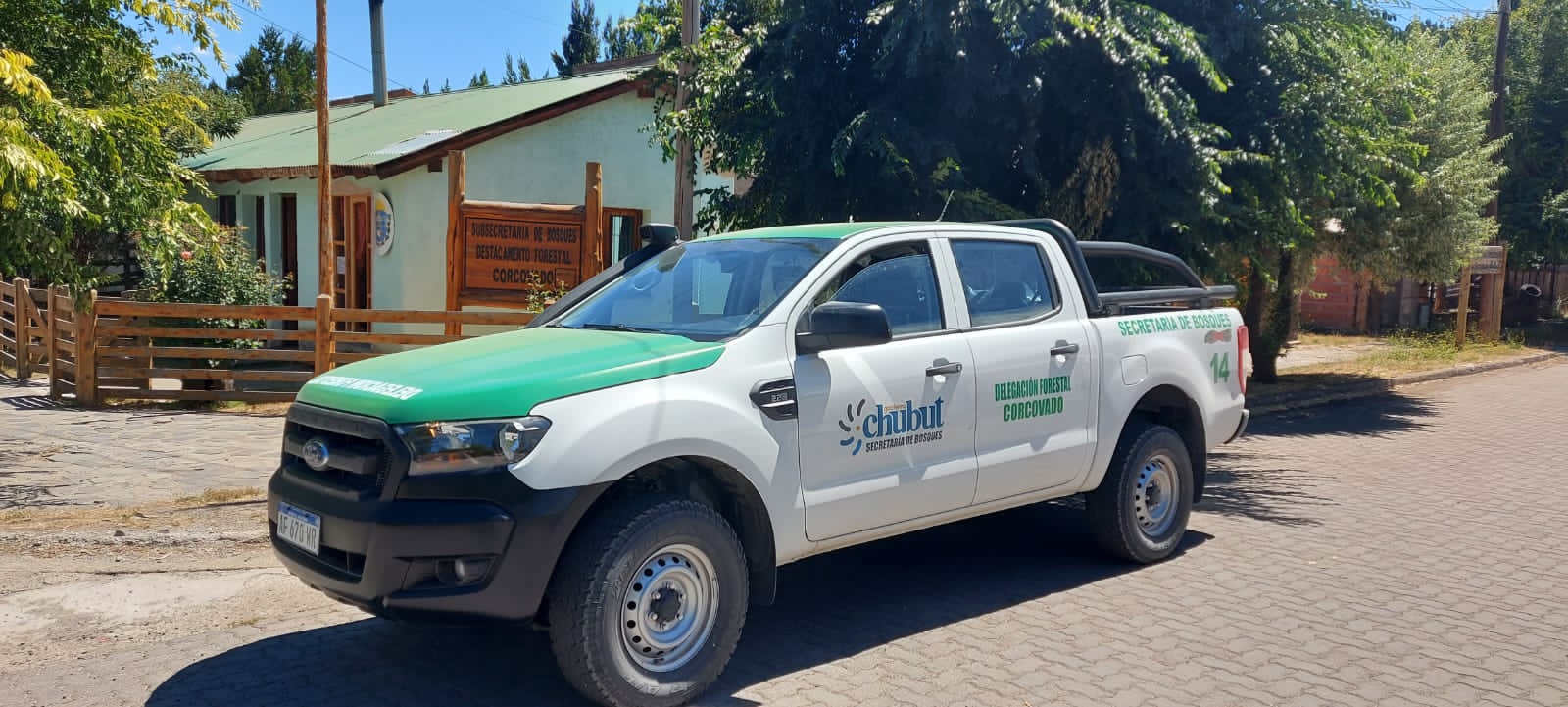El Gobierno provincial continúa fortaleciendo el parque automotor de las Delegaciones forestales en la Cordillera