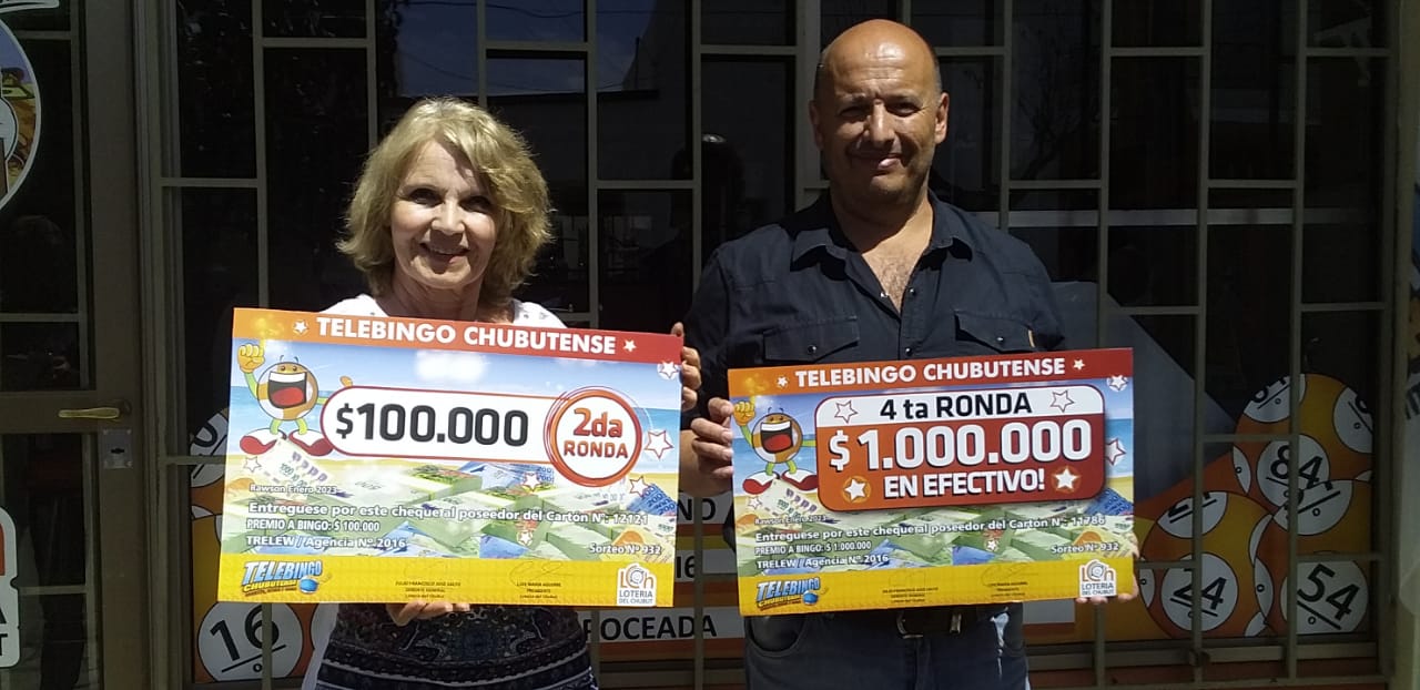 Lotería del Chubut entregó más de un millón de pesos en premios
