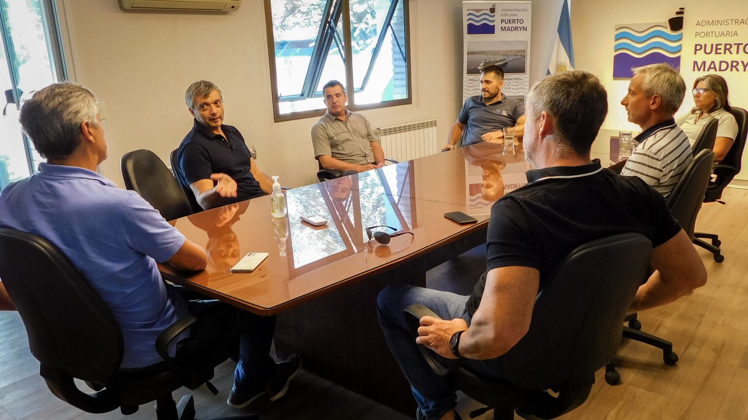 Provincia y la Administración Portuaria de Puerto Madryn avanzan en gestiones en materia ambiental