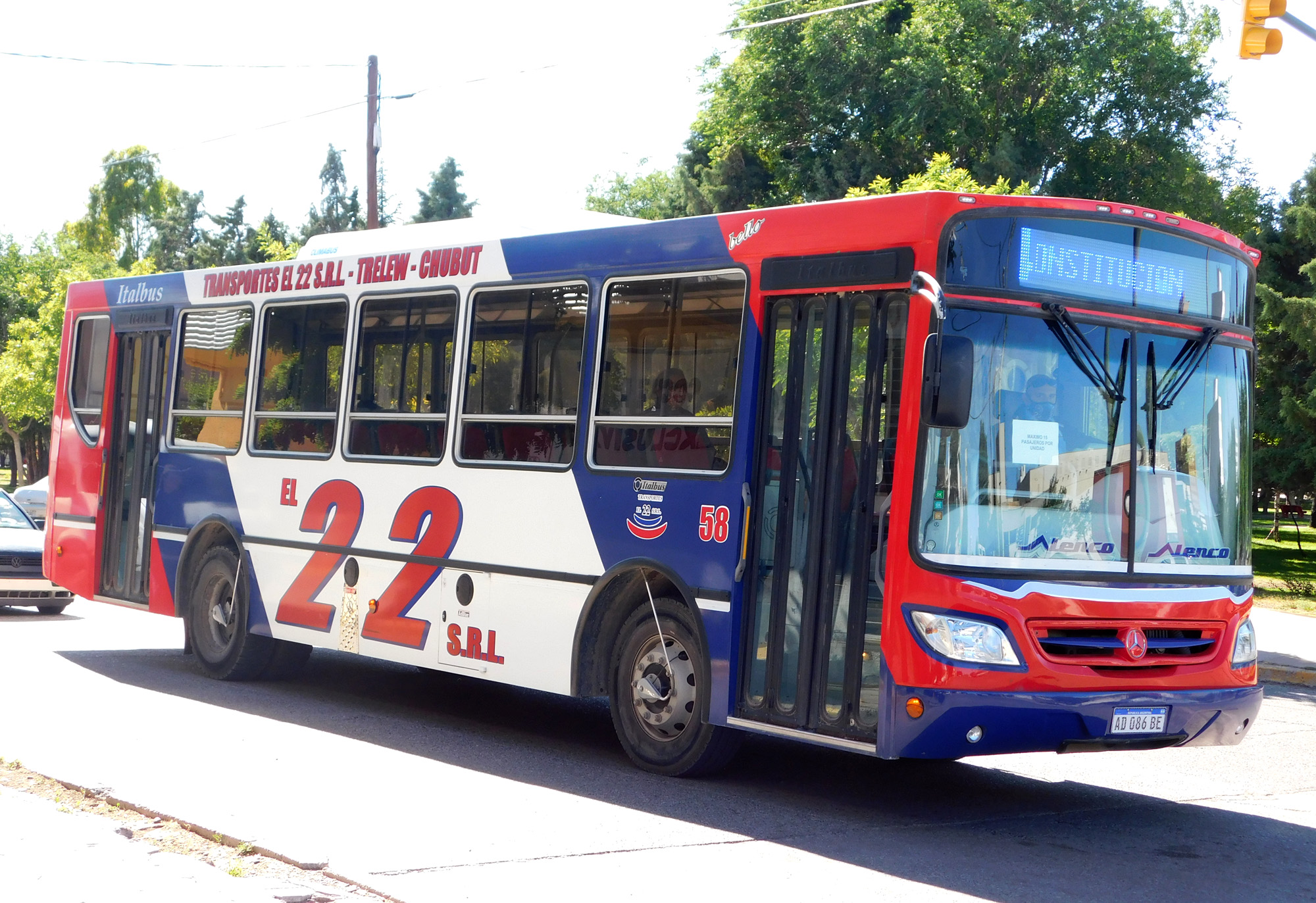 Hay colectivos en Trelew: El servicio de transporte urbano volvió a funcionar este miércoles