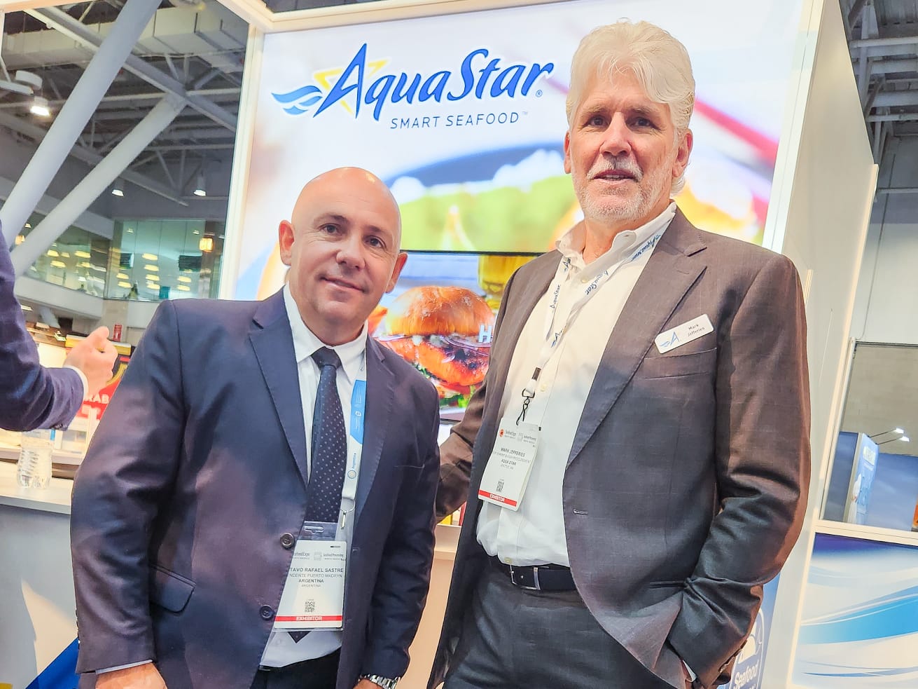 Sastre en Boston: Confirmó el aumento de compra de langostinos de Puerto Madryn por parte de AquaStar