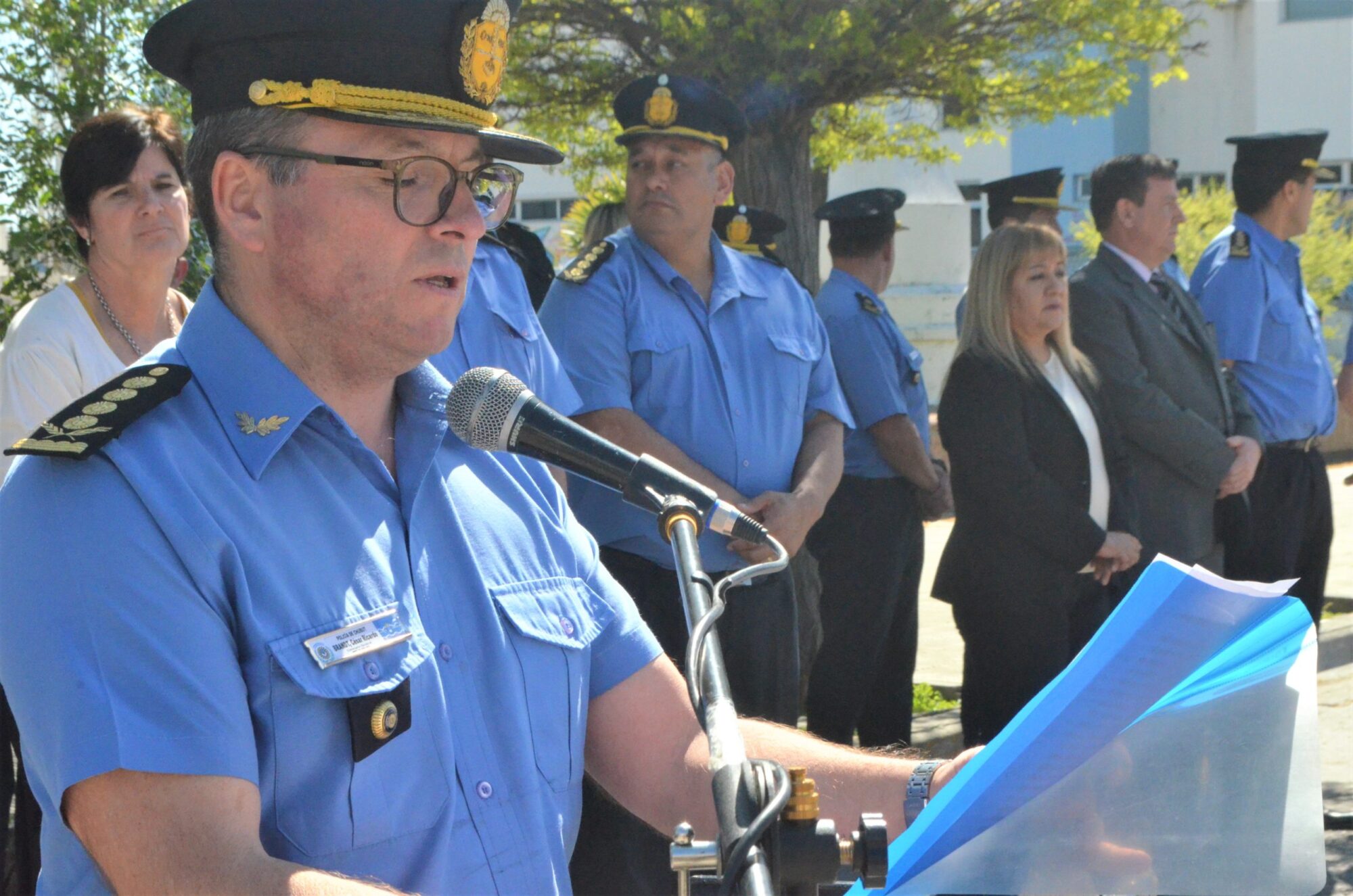 César Brandt dijo que en Chubut “tenemos una de las mejores policías del país”