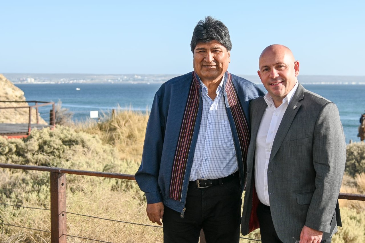 Sastre sobre la visita de Evo Morales: “Madryn se ha convertido desde hace tiempo en una ciudad a la que vienen personas de nivel nacional e internacional”