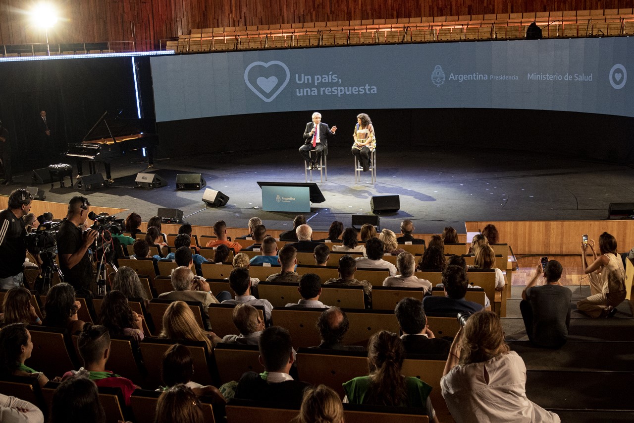 Con Alberto Fernández como protagonista, Chubut participó del encuentro “Un país, una respuesta”, que se realizó a tres años del primer caso de Covid-19 en el país 