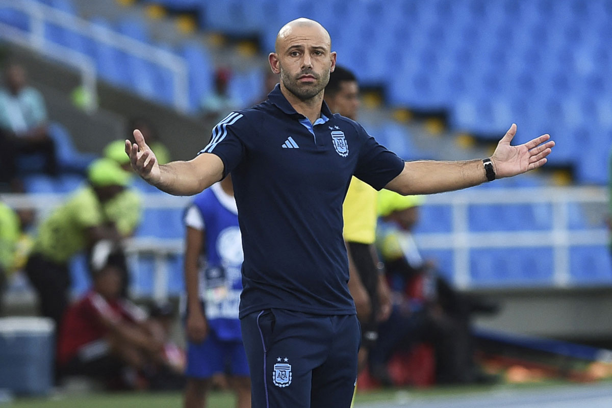 Mascherano renunció al Seleccionado Sub-20