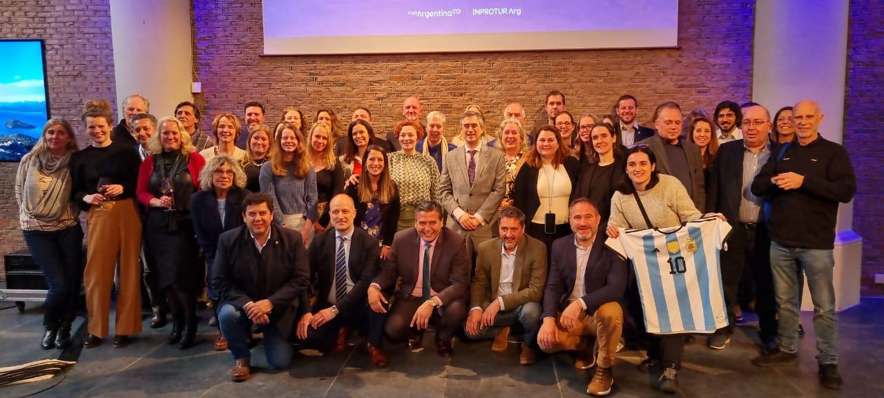 Chubut promocionó sus destinos turísticos en una cumbre mundial en Europa que incluyó Bélgica, Países Bajos y Alemania