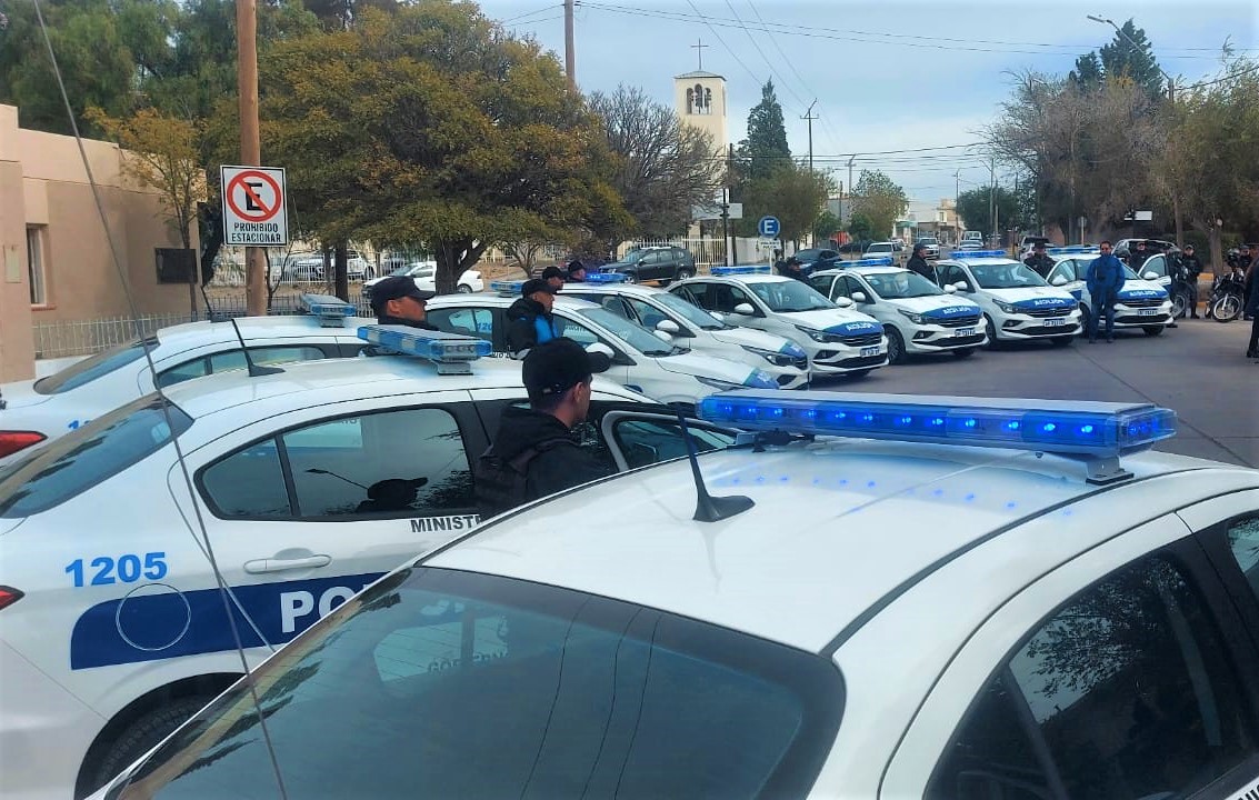 La Unidad Regional de Puerto Madryn ya cuenta con 10 nuevos móviles para desarrollar tareas preventivas