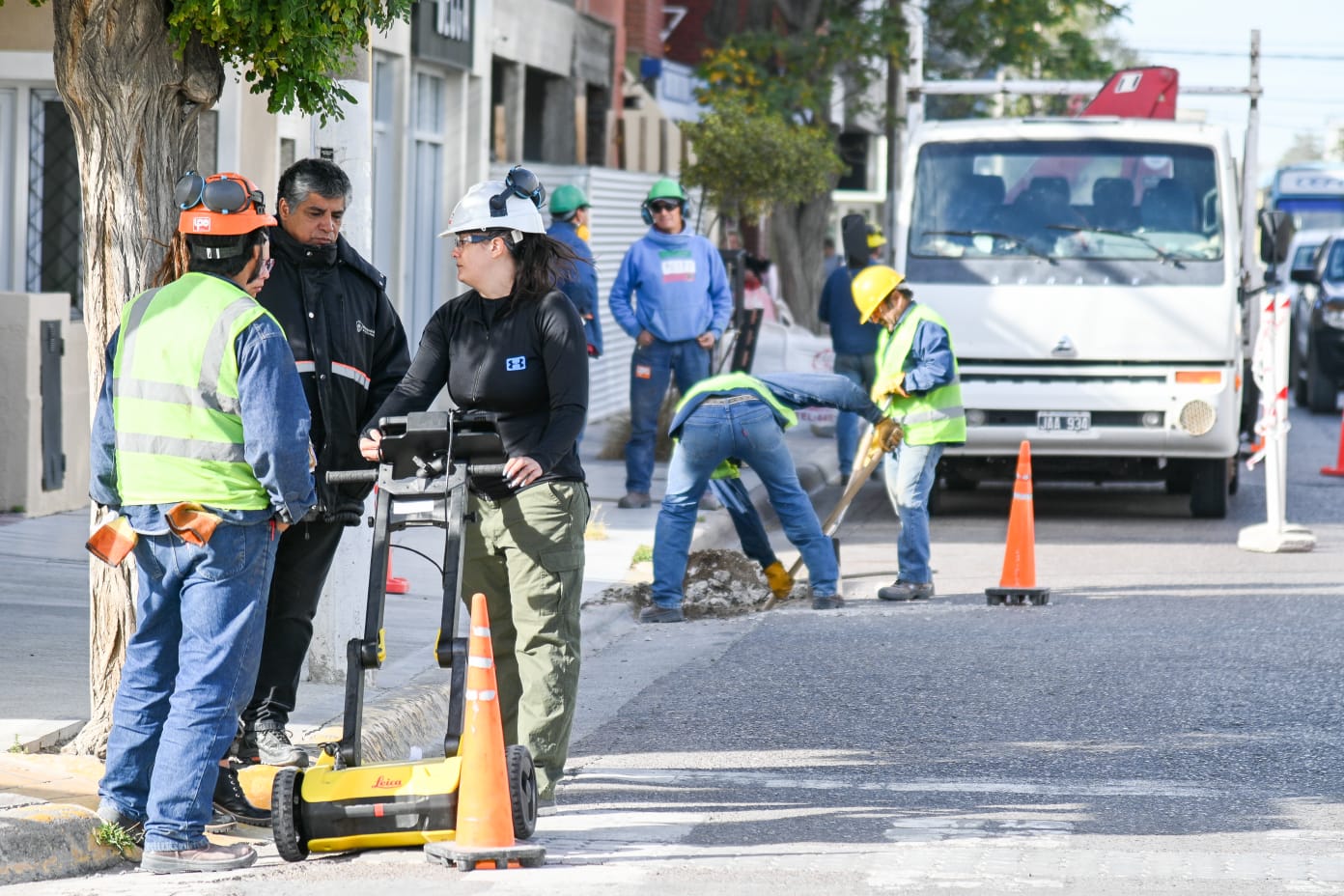 Puerto Madryn: Inició la obra de renovación de redes de agua potable en la zona centro