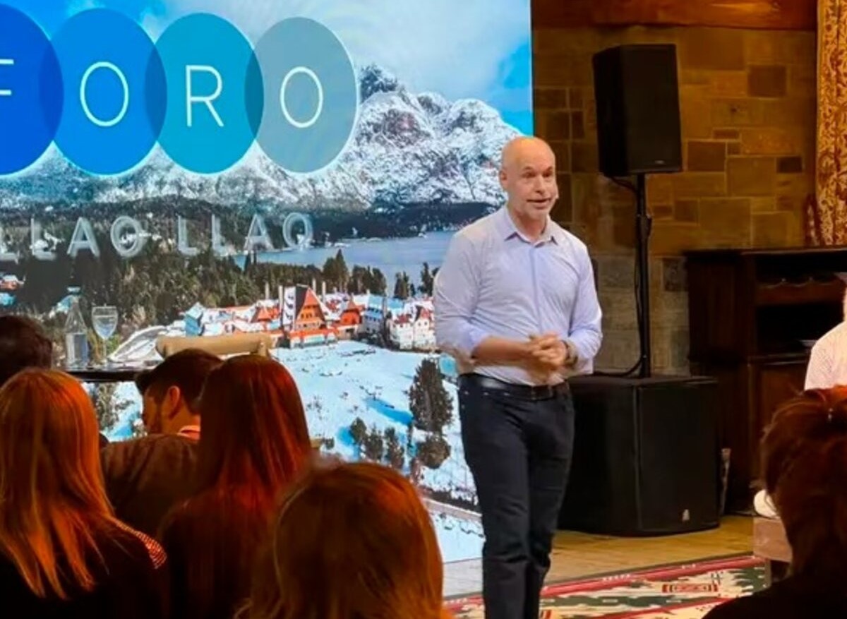 Rodríguez Larreta expuso ante los líderes en el Llao Llao los seis motores principales de desarrollo de su futuro plan de Gobierno