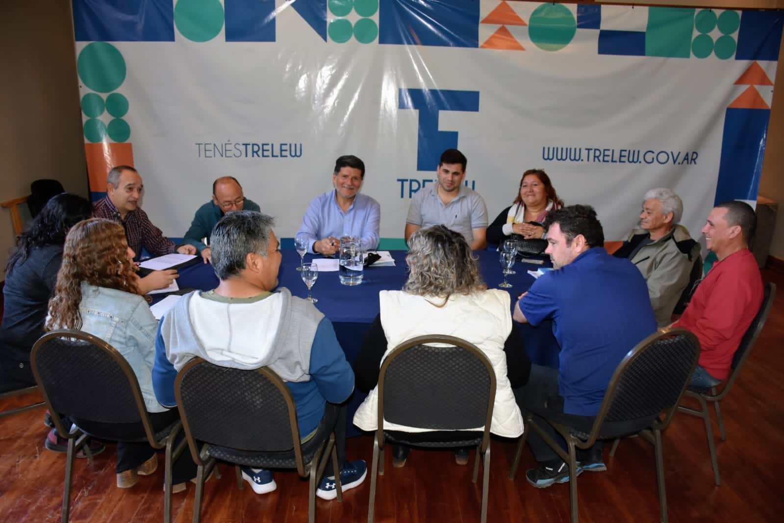 El Municipio de Trelew analiza con los gremios el incremento del salario básico