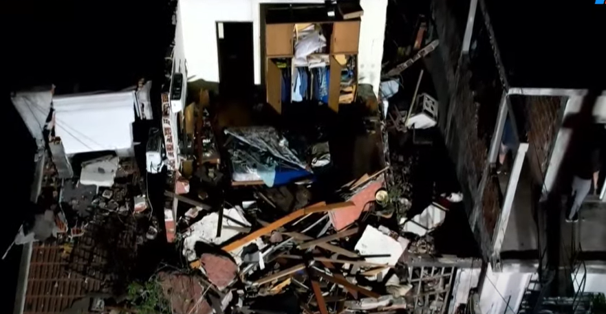 Tras una explosión por un escape de gas en una vivienda, murió una persona de 97 años