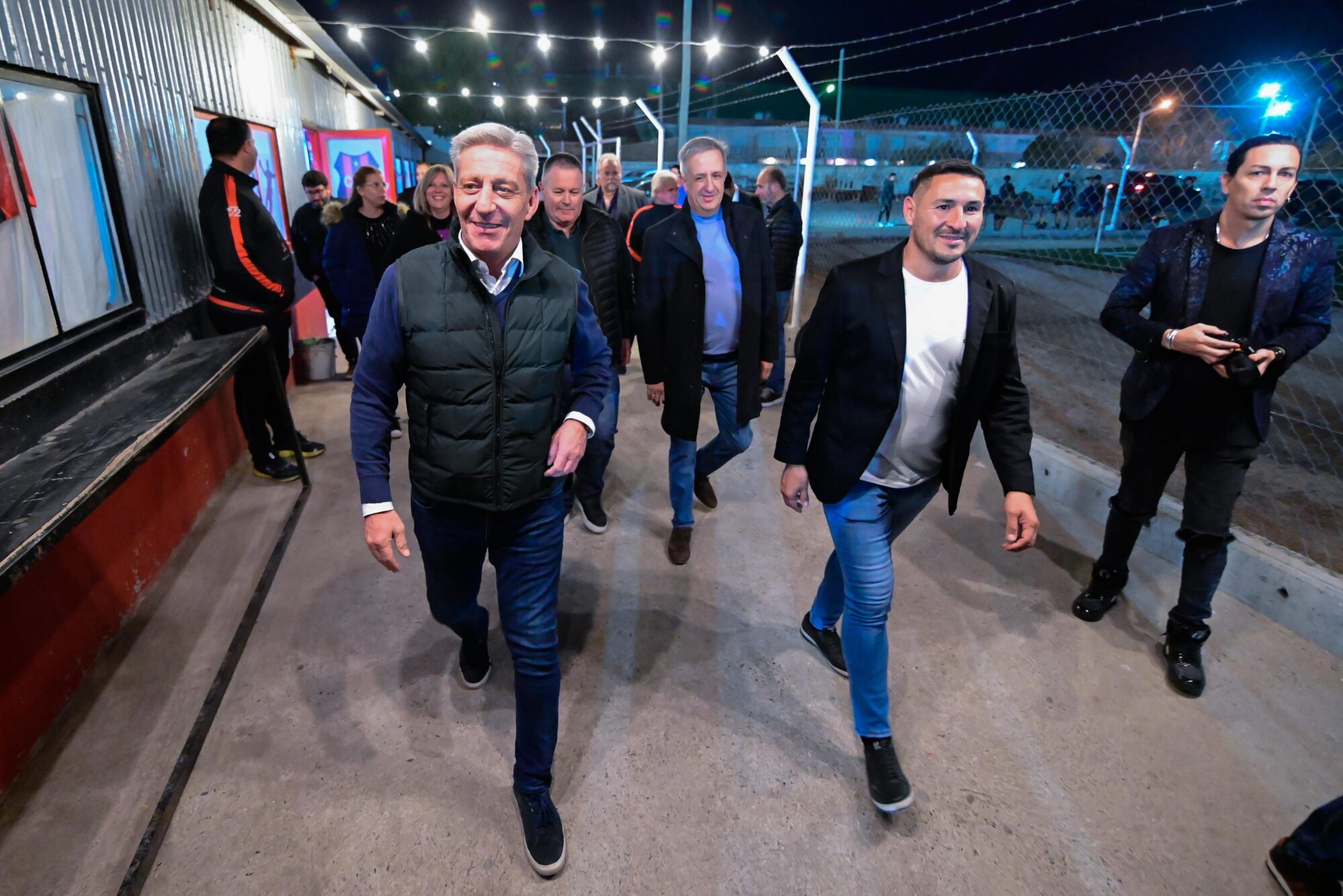 Arcioni recorrió el Club Independiente de Trelew y supervisó la finalización de las obras que Provincia ejecutó por más de $ 39 millones