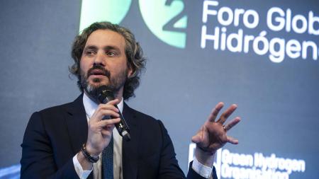 Cafiero dijo que desarrollo del Hidrógeno Verde contribuirá a “solucionar problemas estructurales”