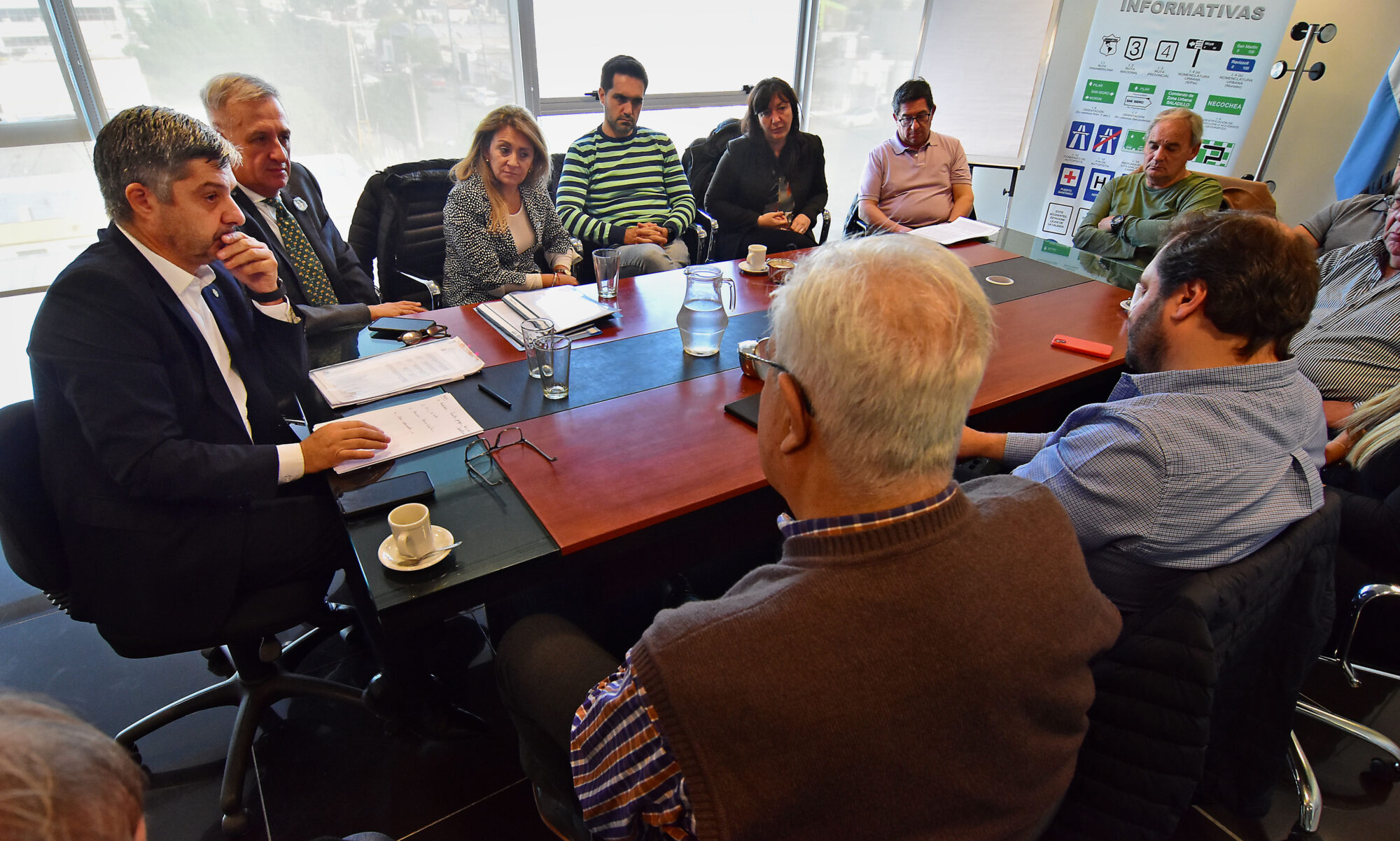 Chubut: El Gobierno se reunió con la Cámara de la Construcción para buscar mitigar los efectos de la inflación en las obras públicas