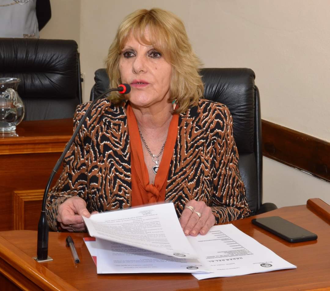 Rawson: La concejal Norma Medina presentó proyectos de declaración de interés relacionados con la vida social, cultural y deportiva de la ciudad