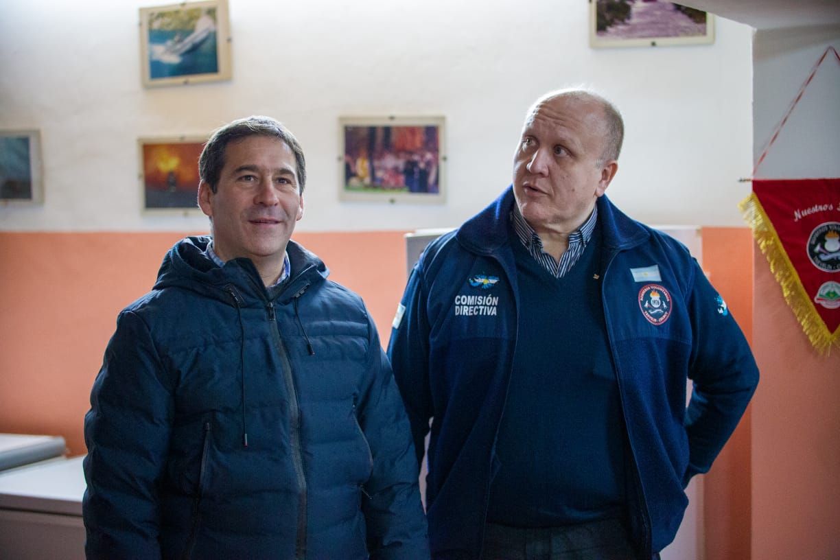 “Es alentador el proyecto de Juan Pablo Luque y su compromiso con los bomberos”