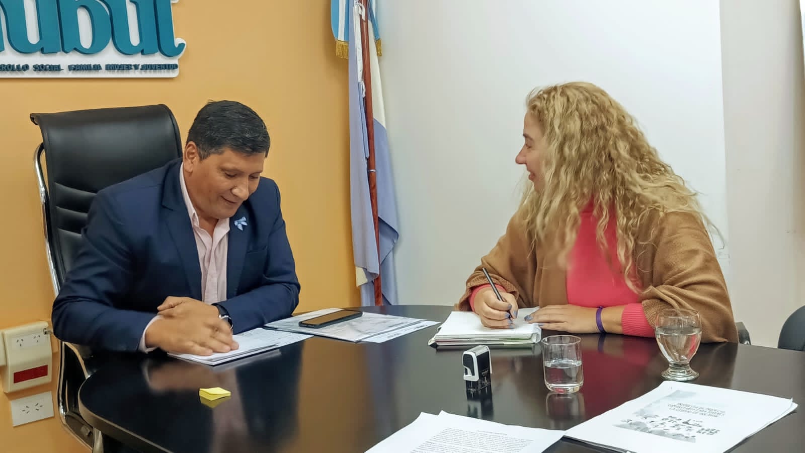 La Municipalidad de Rawson y Provincia coordinan acciones en el área de Desarrollo Social