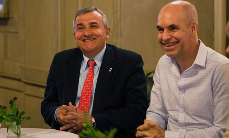 Gerardo Morales no descartó una fórmula con Horacio Rodríguez Larreta