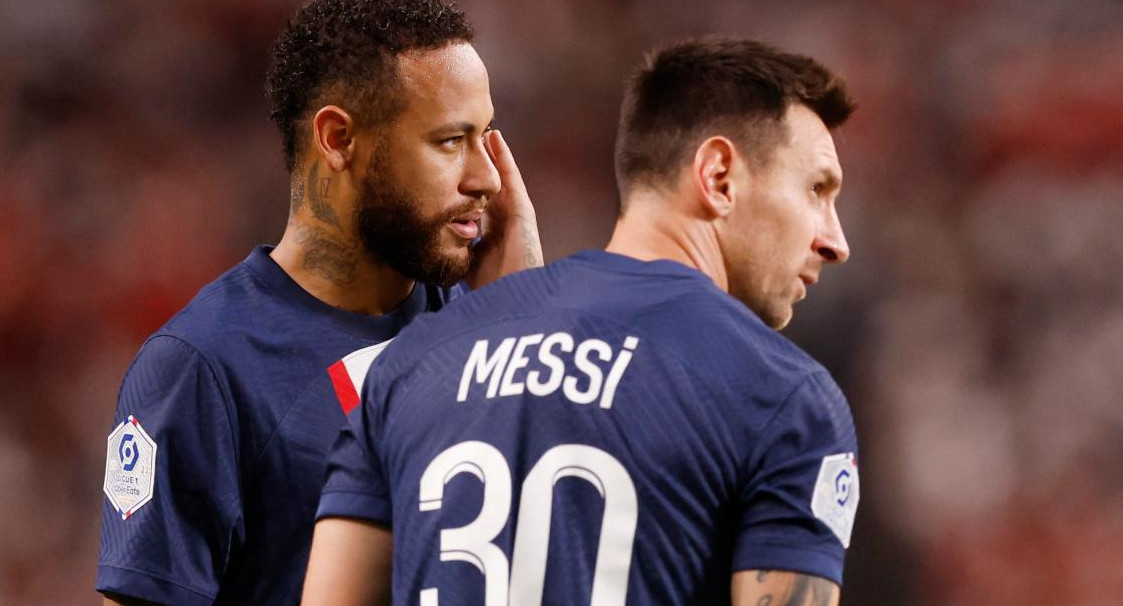 “No salió como pensábamos”, lamentó Neymar en su despedida a Messi