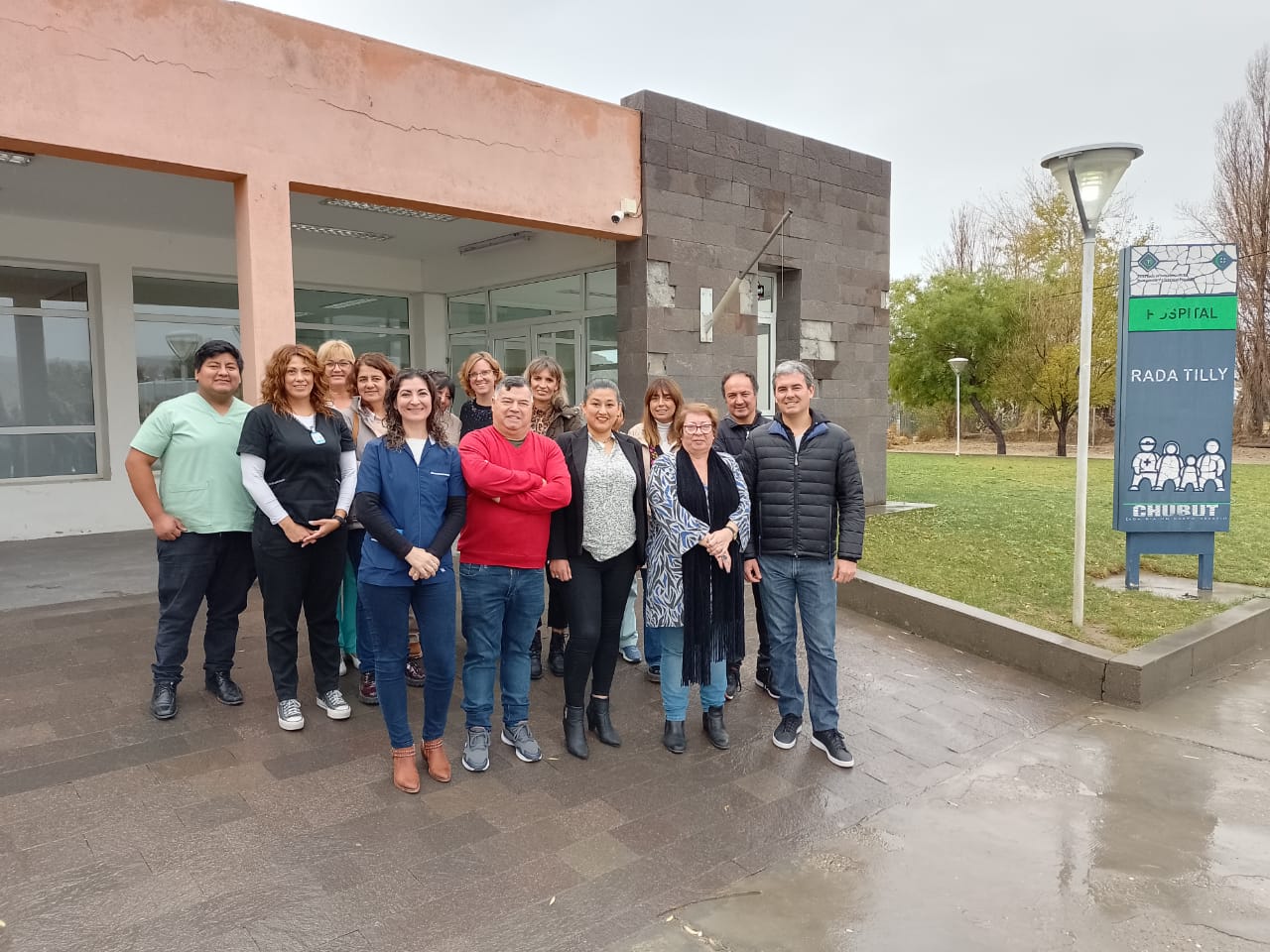 Chubut: Autoridades del Gobierno recorrieron el Hospital Rural de Rada Tilly