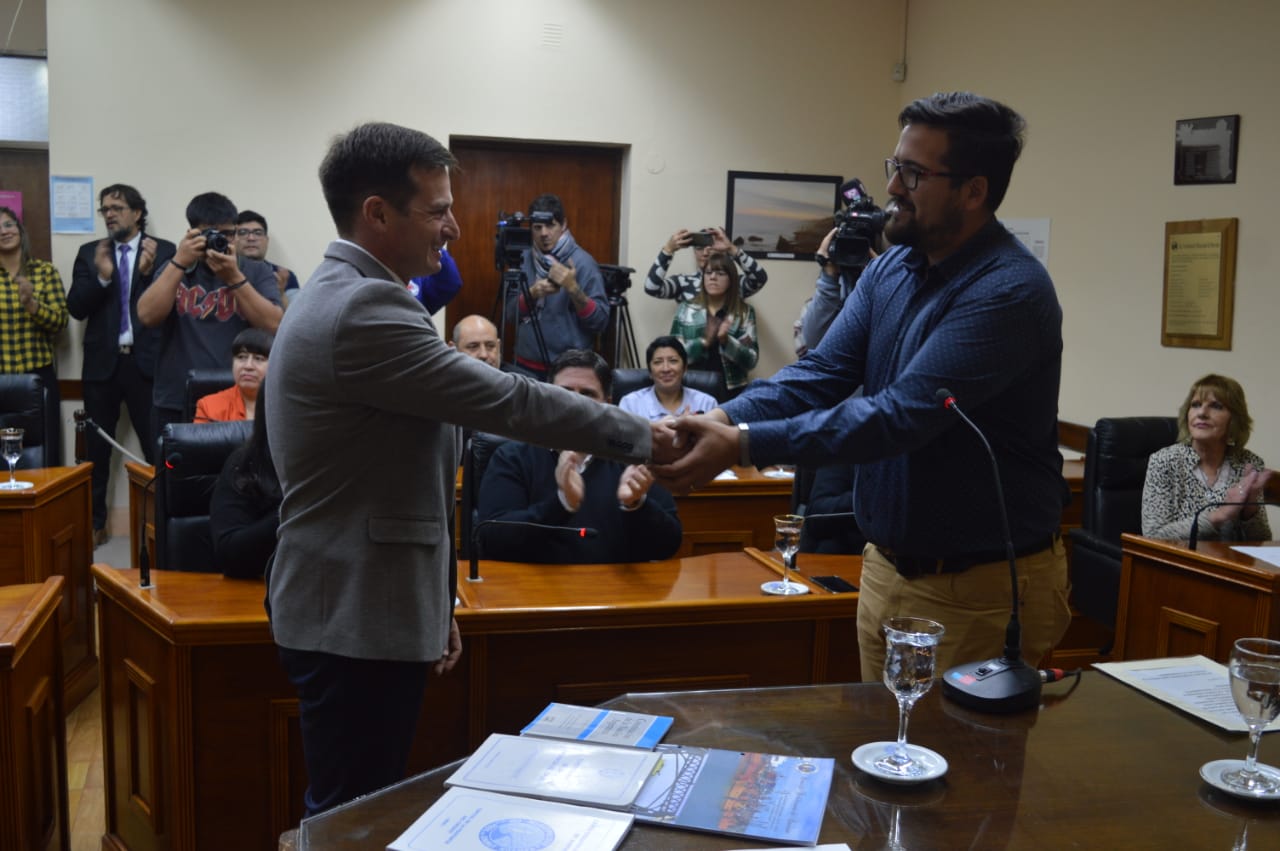 Asumió Gonzalo Saucedo como Juez de Faltas de Rawson
