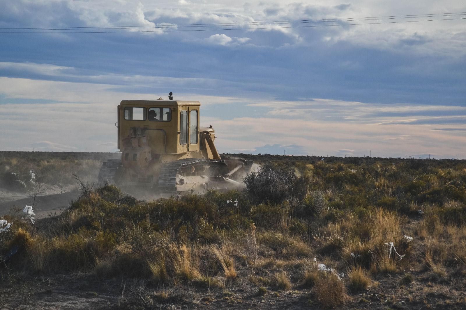 Rawson comenzó los trabajos en los terrenos del Programa Lotear, la iniciativa urbanística más grande de la historia en la capital