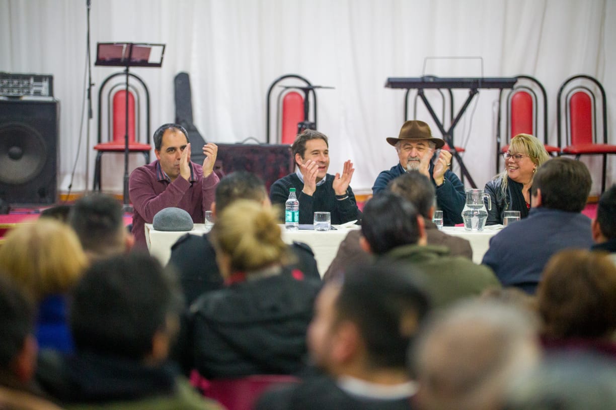 Macharashvili y Luque se reunieron con pastores y fieles de las iglesias evangélicas y gestionaron un acompañamiento económico de más de $ 21 millones