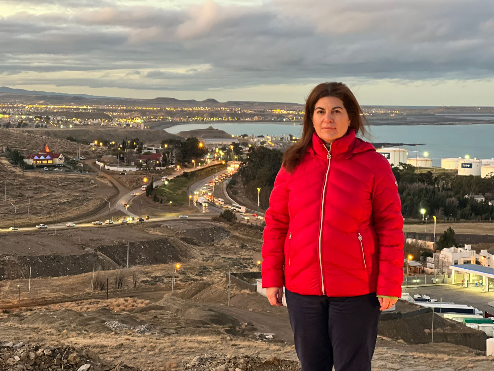 Ana Clara Romero: “Estamos cansados del tránsito lento en Comodoro y de pasar horas en la ruta por falta de obras”