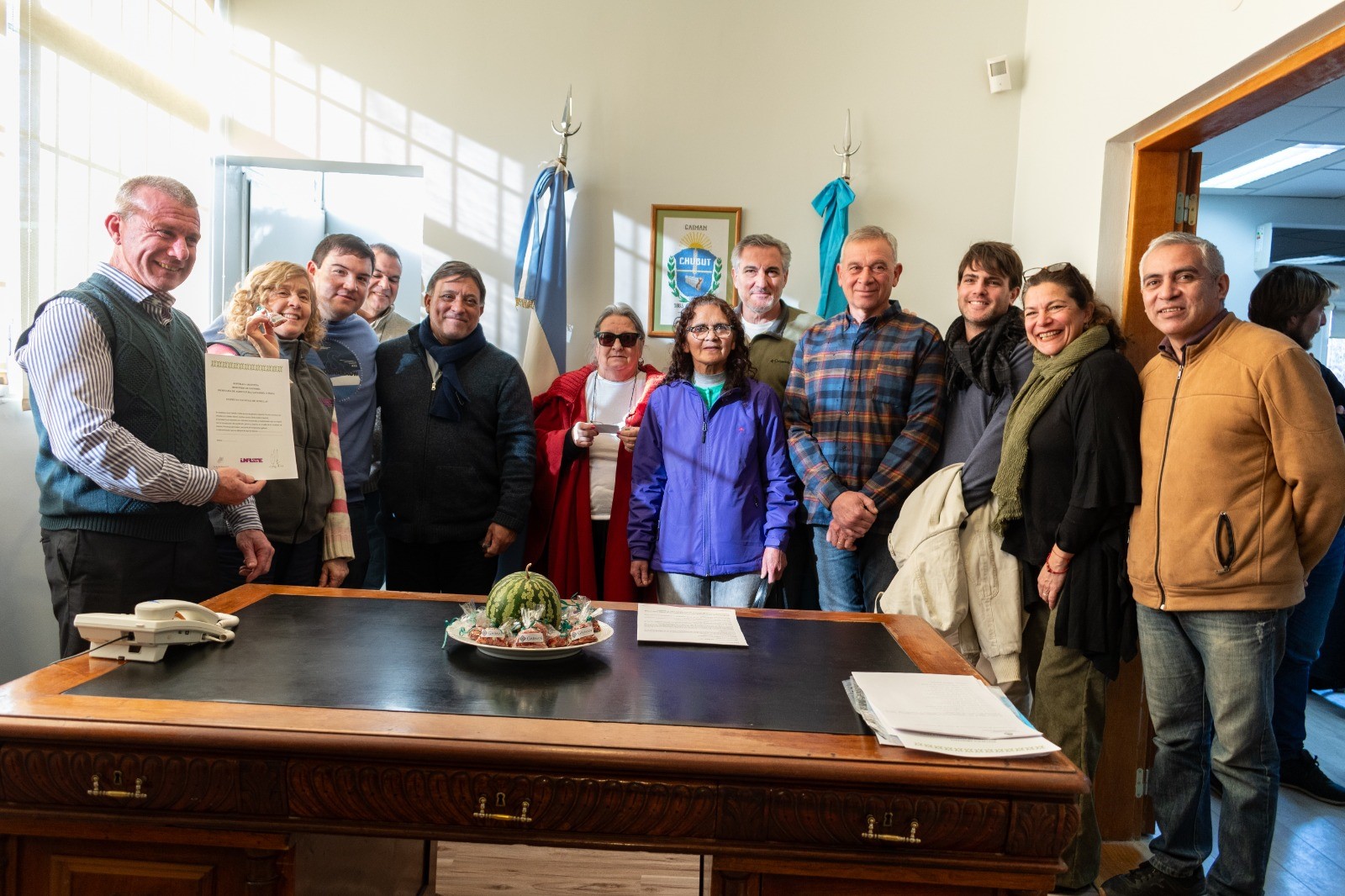 Darío James firmó histórico registro del citron como la primera semilla criolla de la Argentina