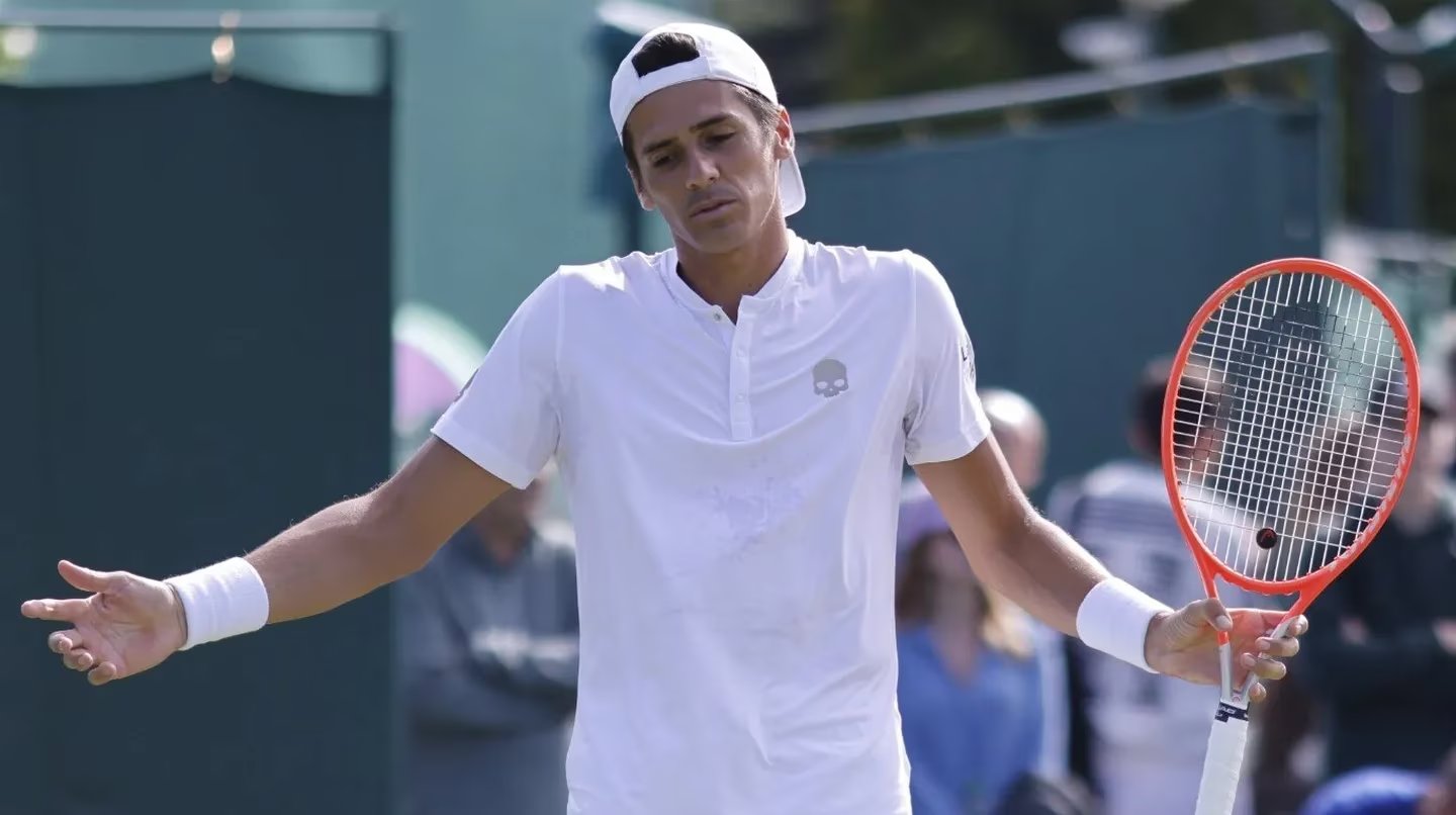 Wimbledon: Coria quedó eliminado en el debut ante Ivashka