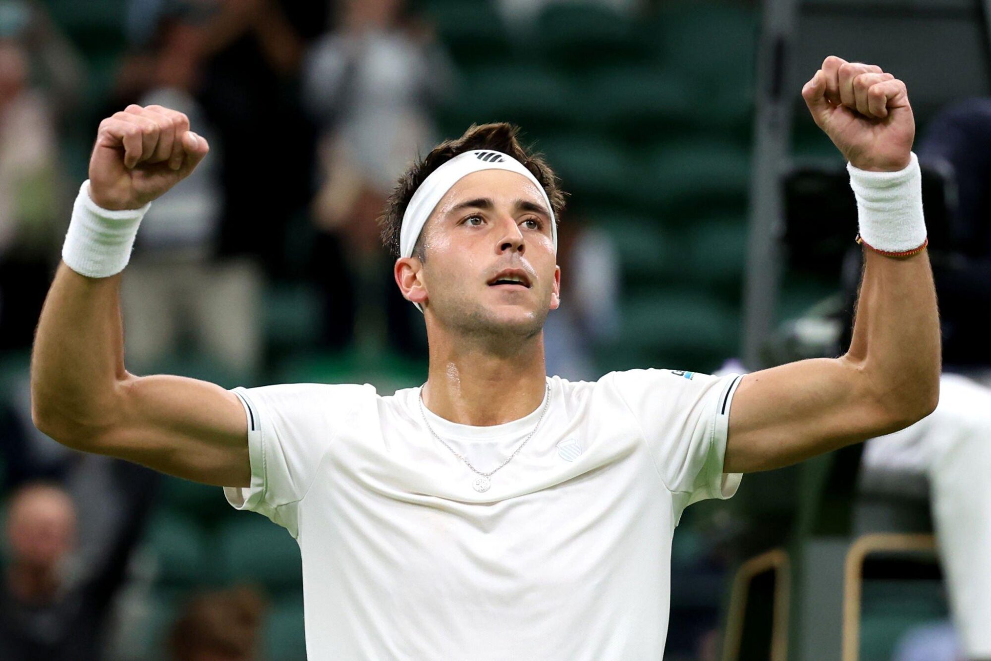 Wimbledon: Etcheverry remontó el partido que perdía ayer y pasó a la segunda ronda