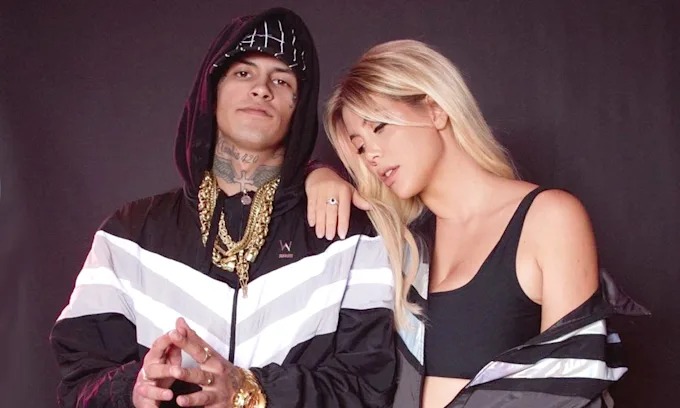 Aseguran que Wanda Nara usa una cuenta falsa para dejarle mensajes a L-Gante