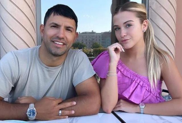 El Kun Agüero confirmó en redes sociales su separación de Sofía Calzetti