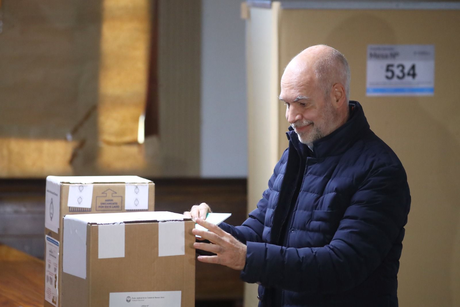 Rodríguez Larreta votó en la Facultad de Derecho y convocó a los argentinos a que participen de la elección