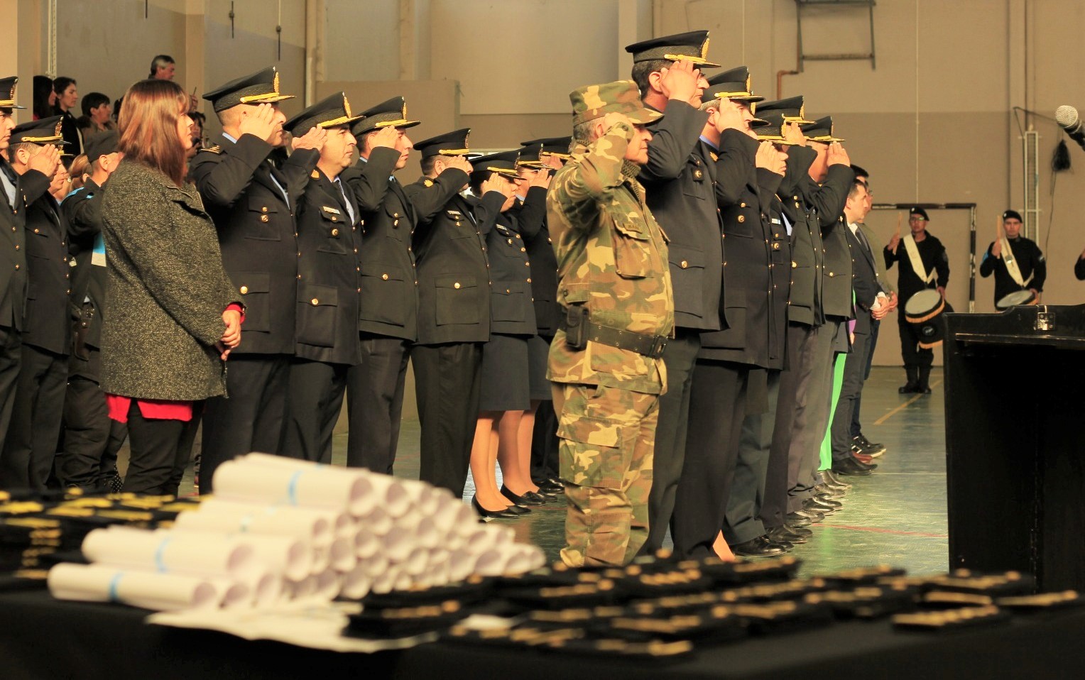 Brandt: “A lo largo de este tiempo, dejamos una policía ordenada, equipada y lo demostramos con acciones”