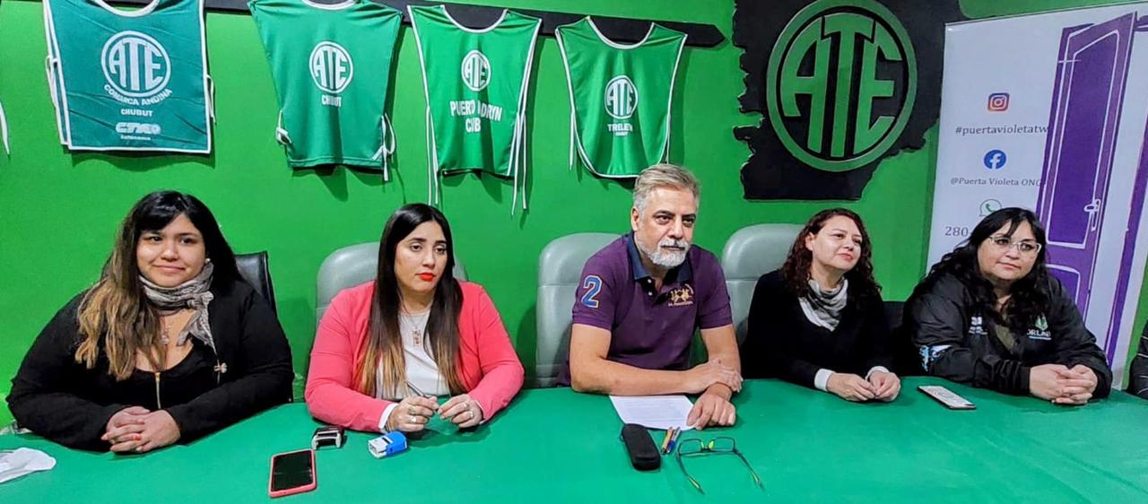 ATE y la ONG Puerta Violeta firmaron un convenio de cooperación mutua para fortalecer políticas de perspectiva de género en el gremio estatal