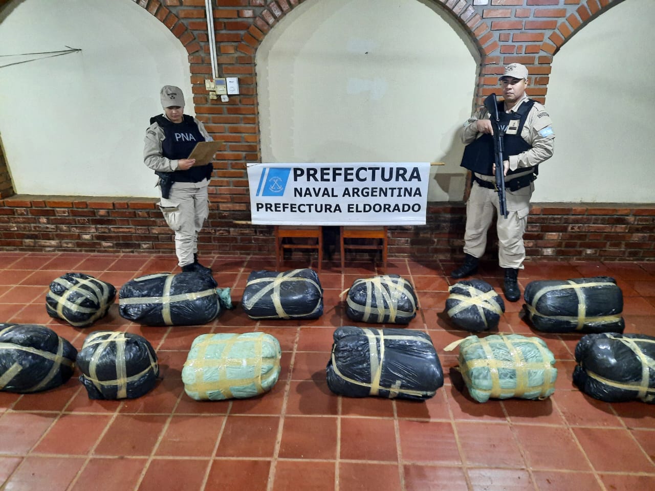 Secuestran más de 130 kilos de marihuana en Misiones