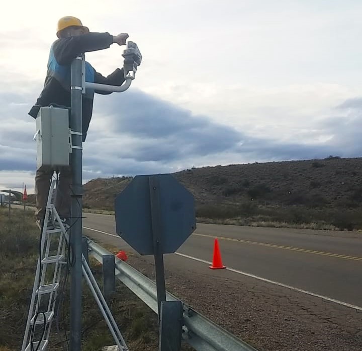El Gobierno del Chubut actualizó el sistema de cámaras lectoras de patentes de Arroyo Verde