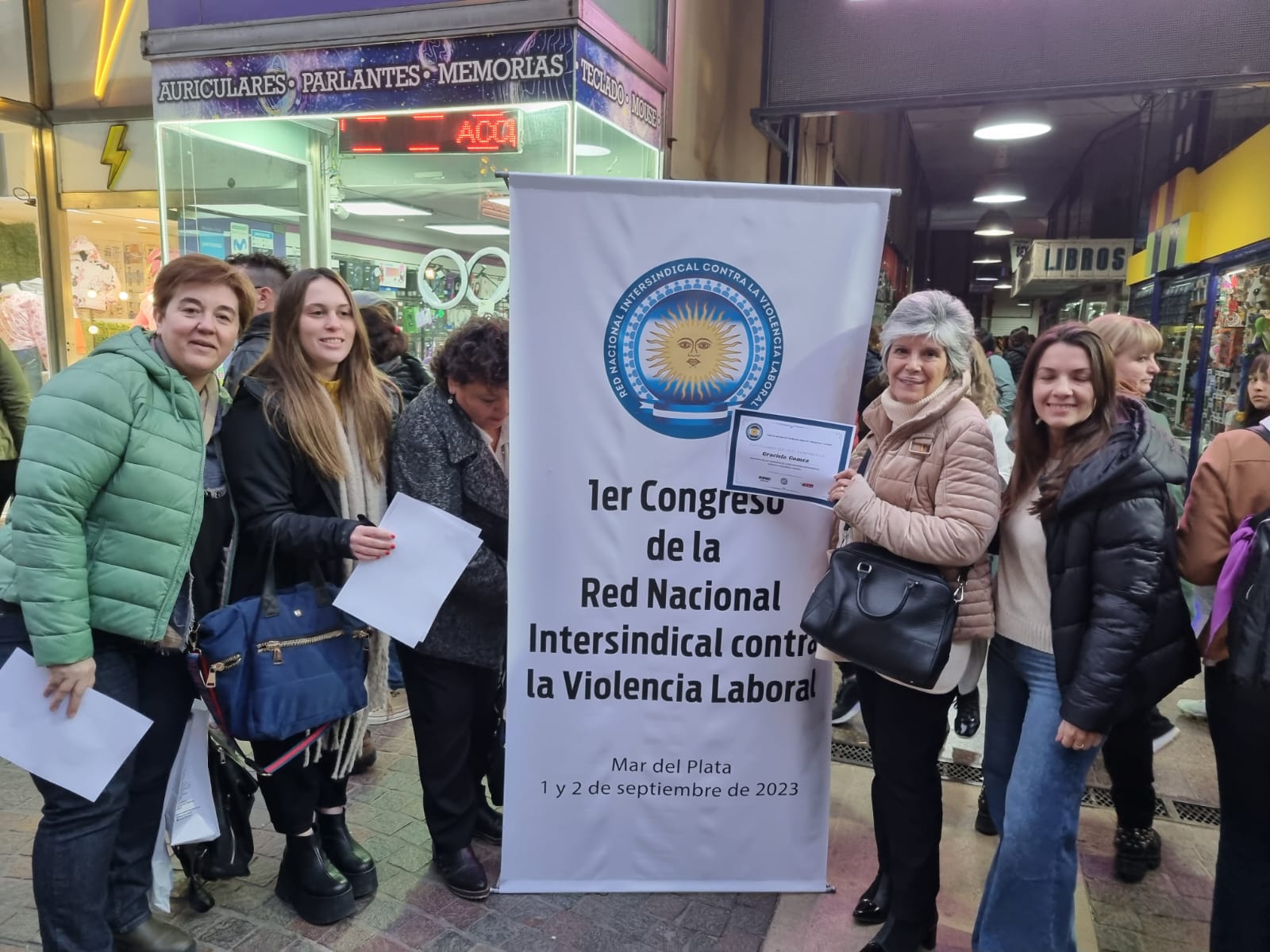 APOC Chubut participó del primer Congreso Nacional de la Red Intersindical contra la violencia laboral