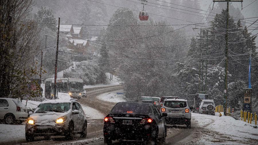 Rigen alertas por vientos y nevadas en Chubut, Neuquén, Río Negro y La Pampa
