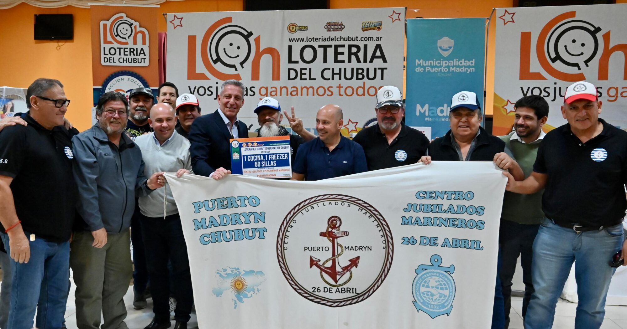 Arcioni entregó bienes a más de 15 instituciones chubutenses y aseguró que “hoy tenemos una provincia ordenada, con recursos optimizados”