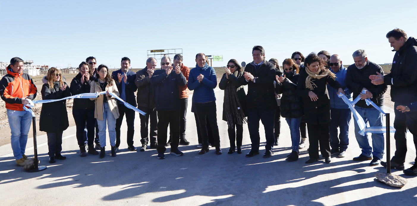 Neuquén: Inauguraron el asfalto en la ruta provincial del petróleo