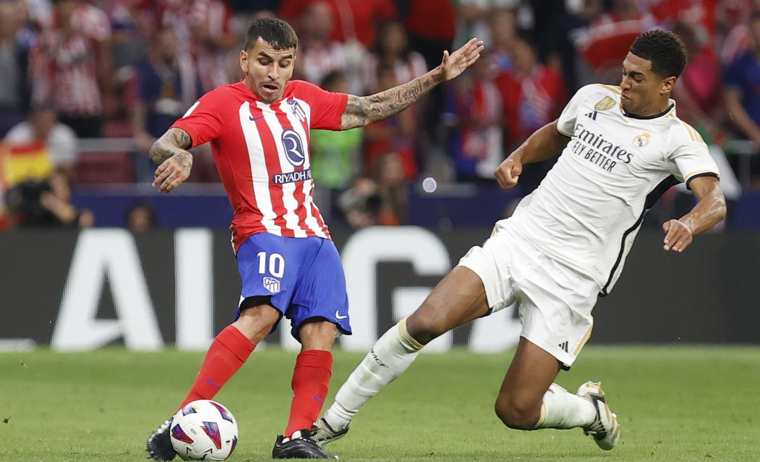 Ángel Correa sufrió un esguince en el ligamento de la rodilla en el Atlético de Madrid